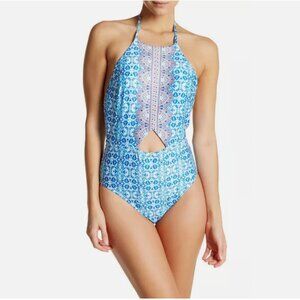 Nanette Lapore Halter One-piece Swimsuit Size M